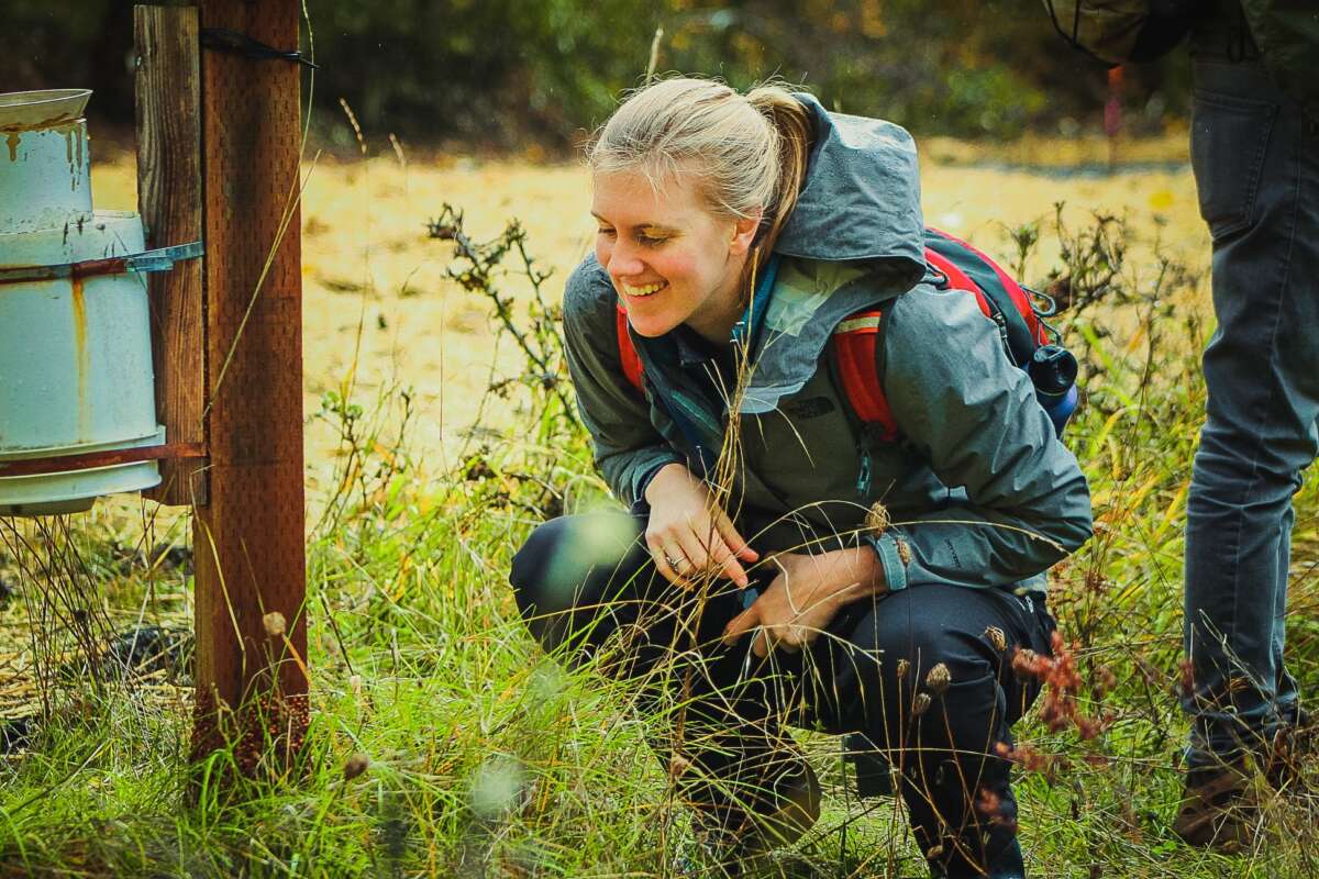 Jaclyn field work pic