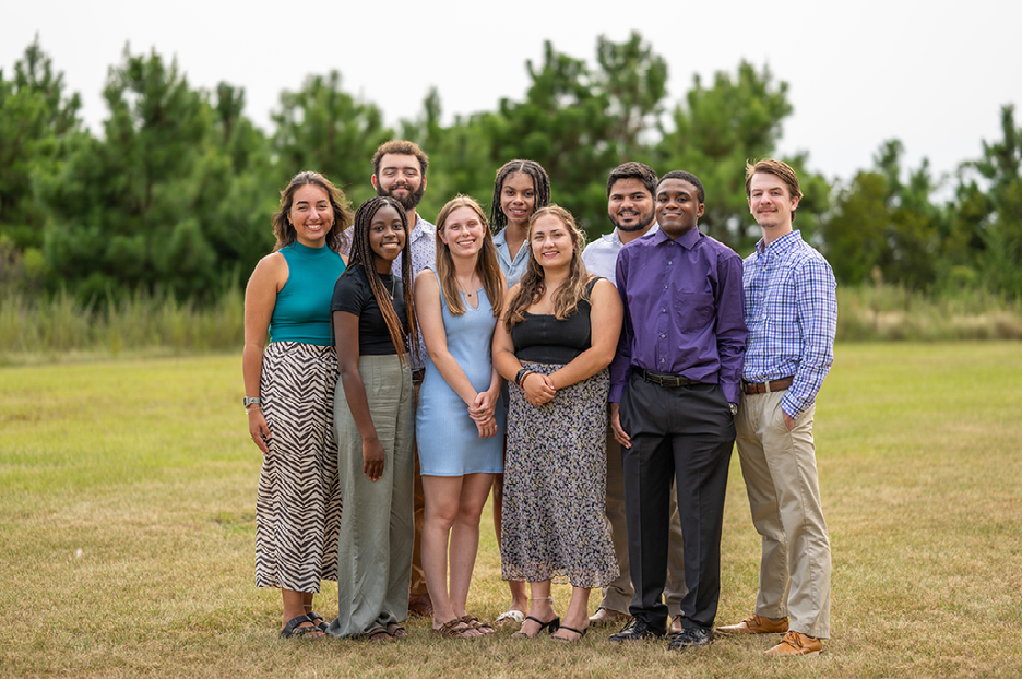 NSF REU Participants Flourish While on Coastal Campus